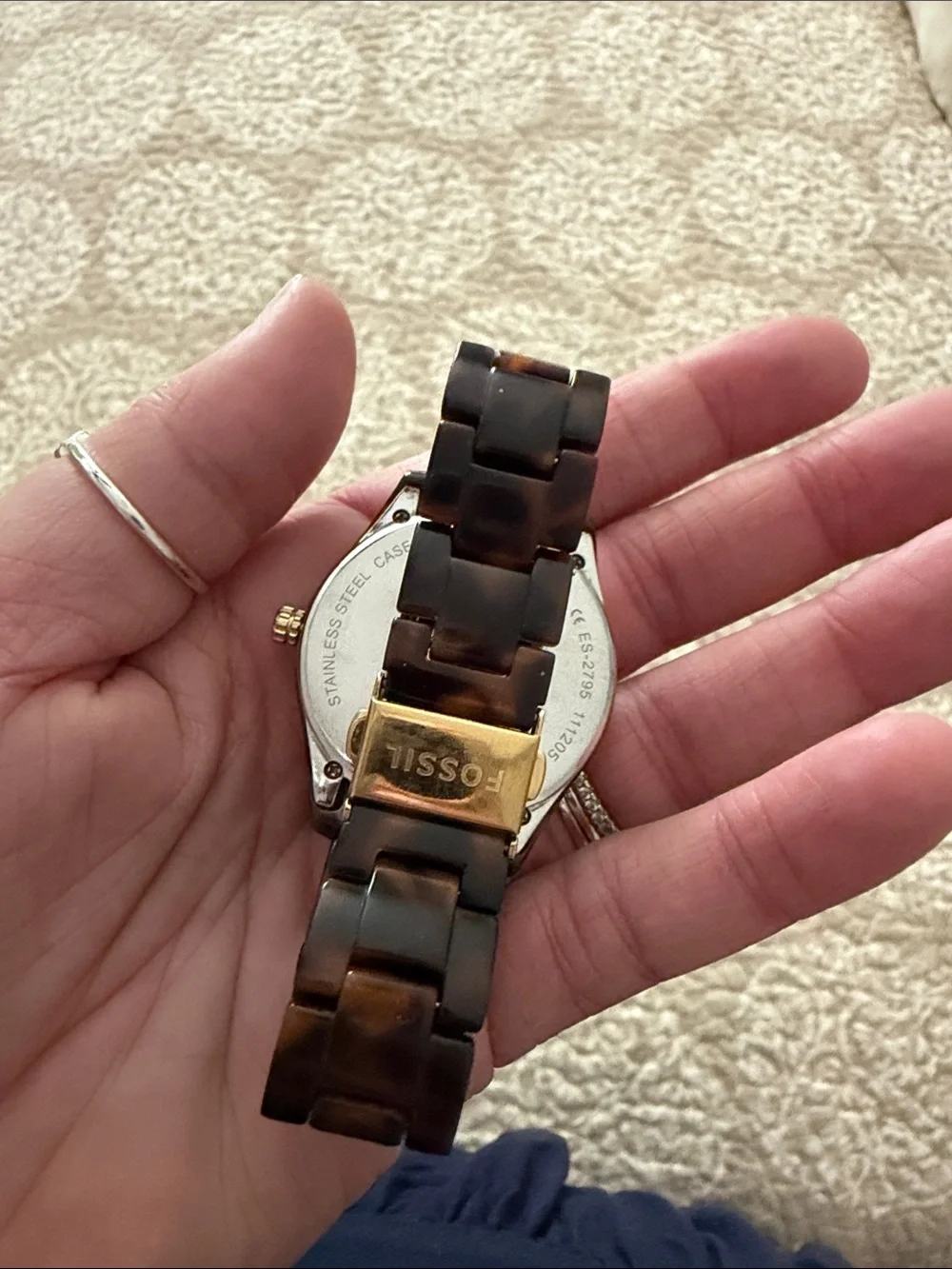 Fossil chronograph watch